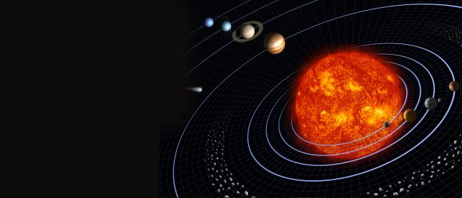 Ejemplos diversos de la fuerza de gravedad en el universo y en la Tierra