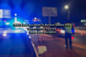 MBTA bus accident in Boston leaves man with critical injuries – Mbta bus accident.